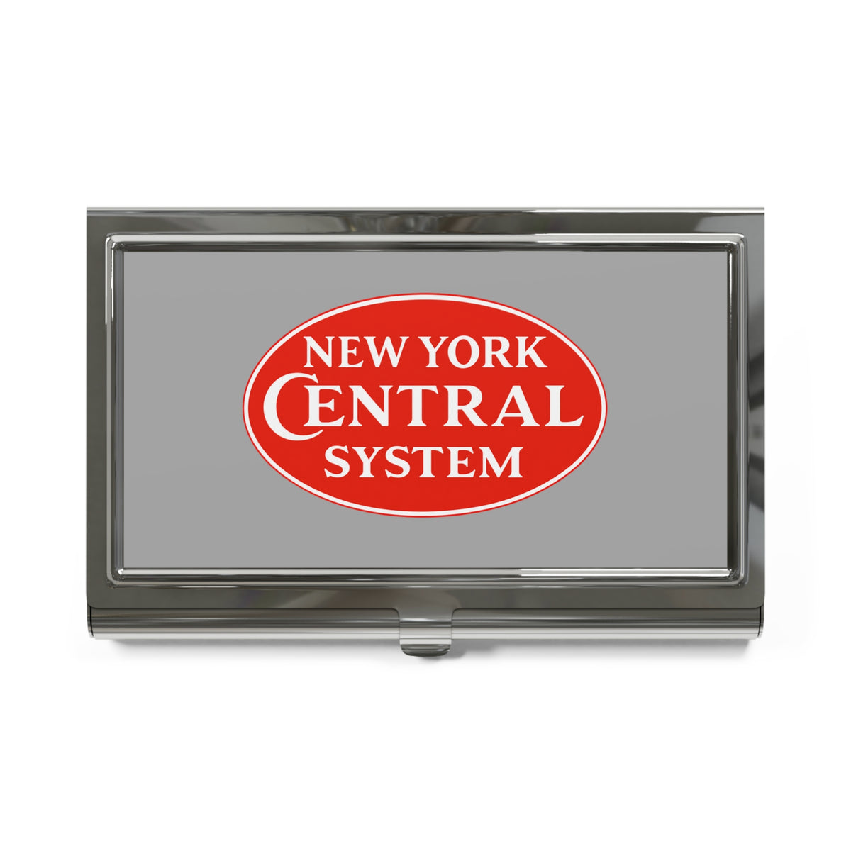 New York Central Railroad Metal Business Card Holder