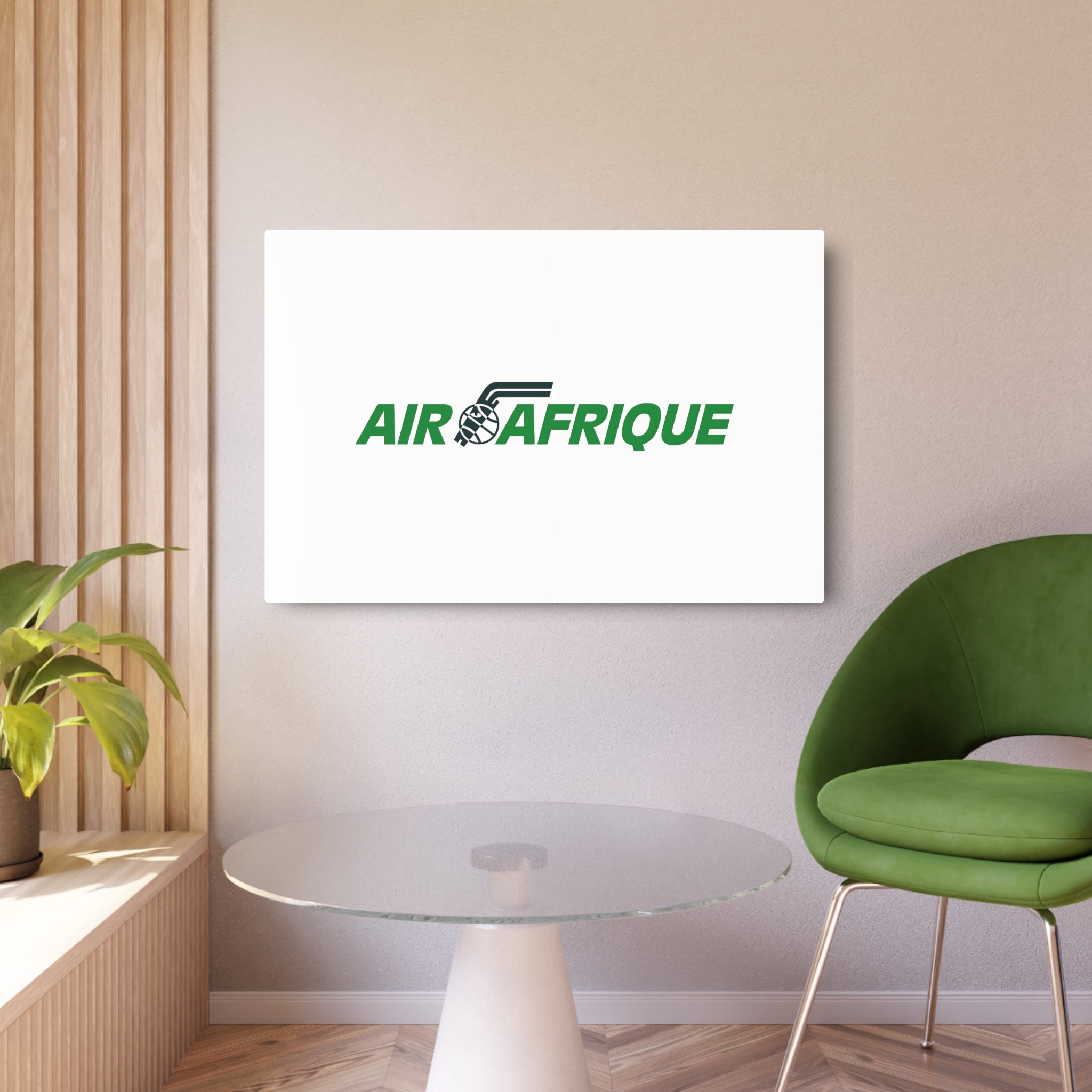 Air Afrique Metal Sign