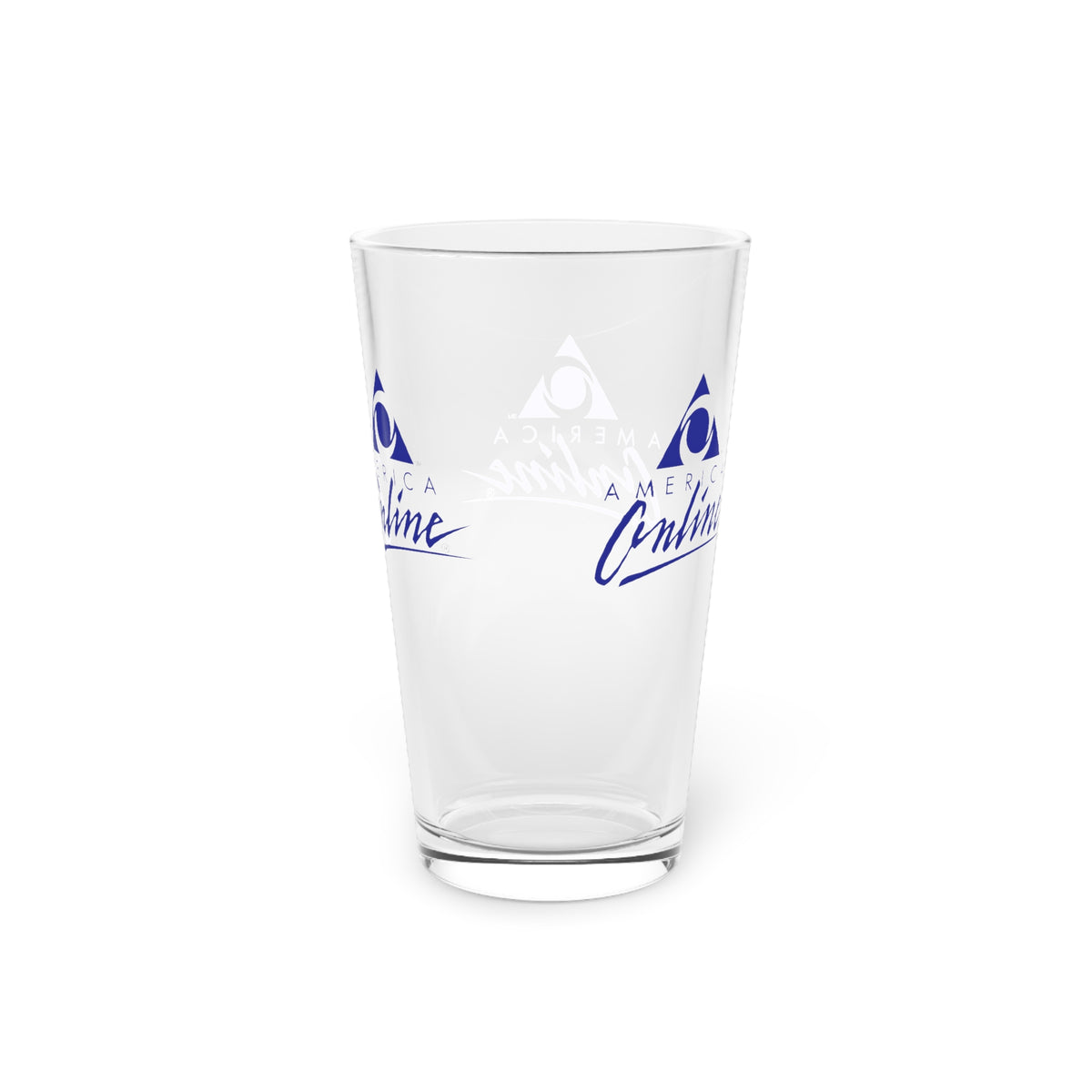 America Online (AOL) 16oz Pint Glass