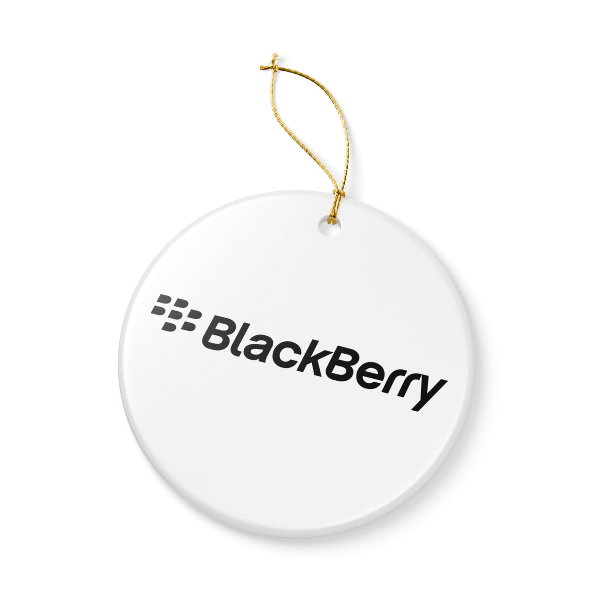 BlackBerry Ceramic Ornament