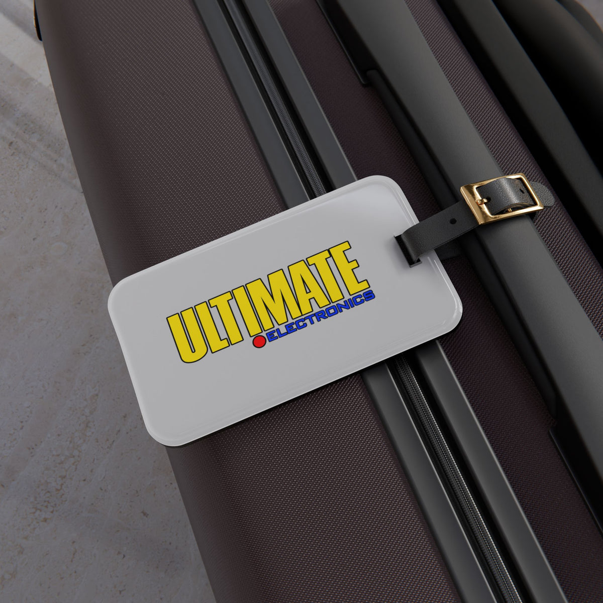 Ultimate Electronics Luggage Tag