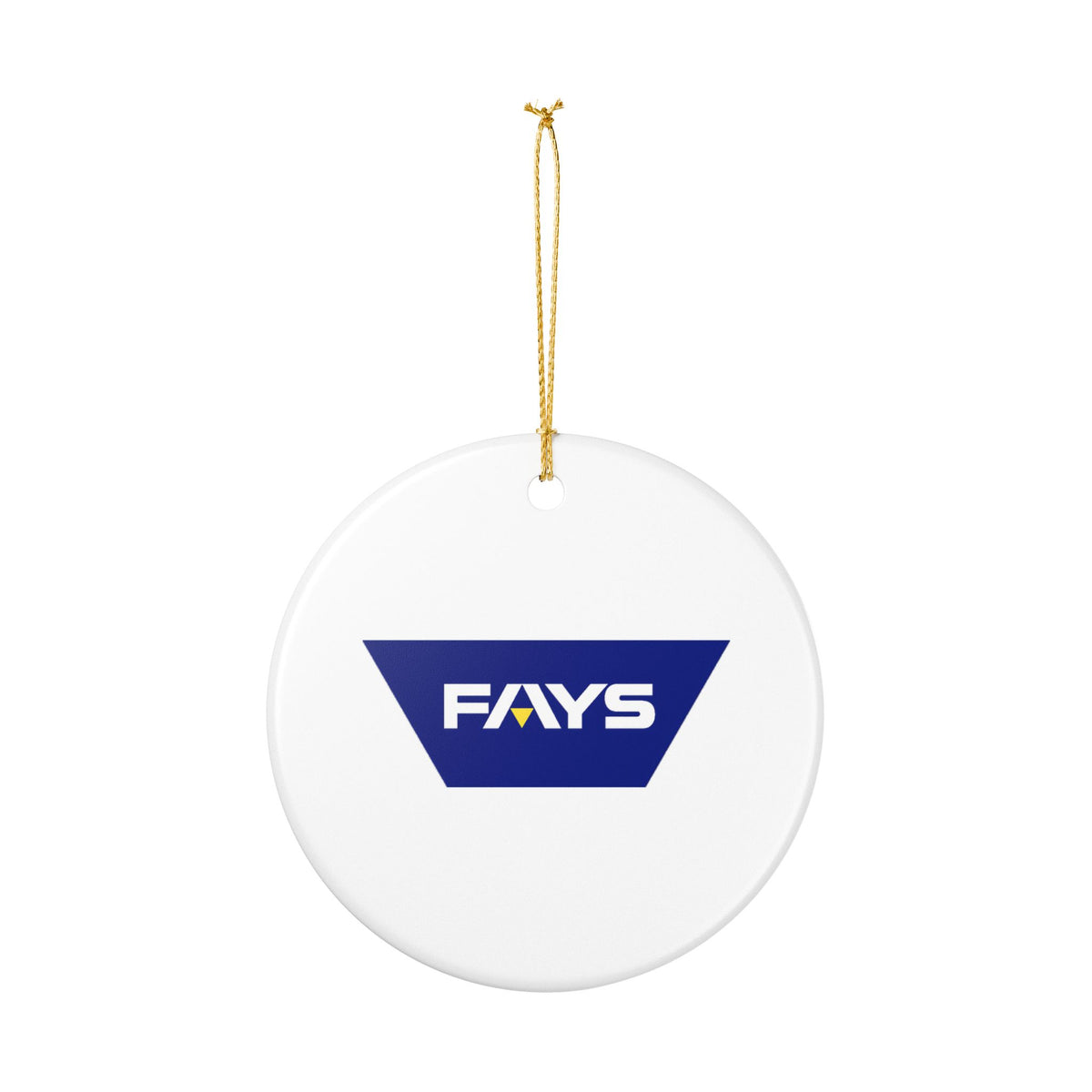 Fay's Drug Ceramic Ornament