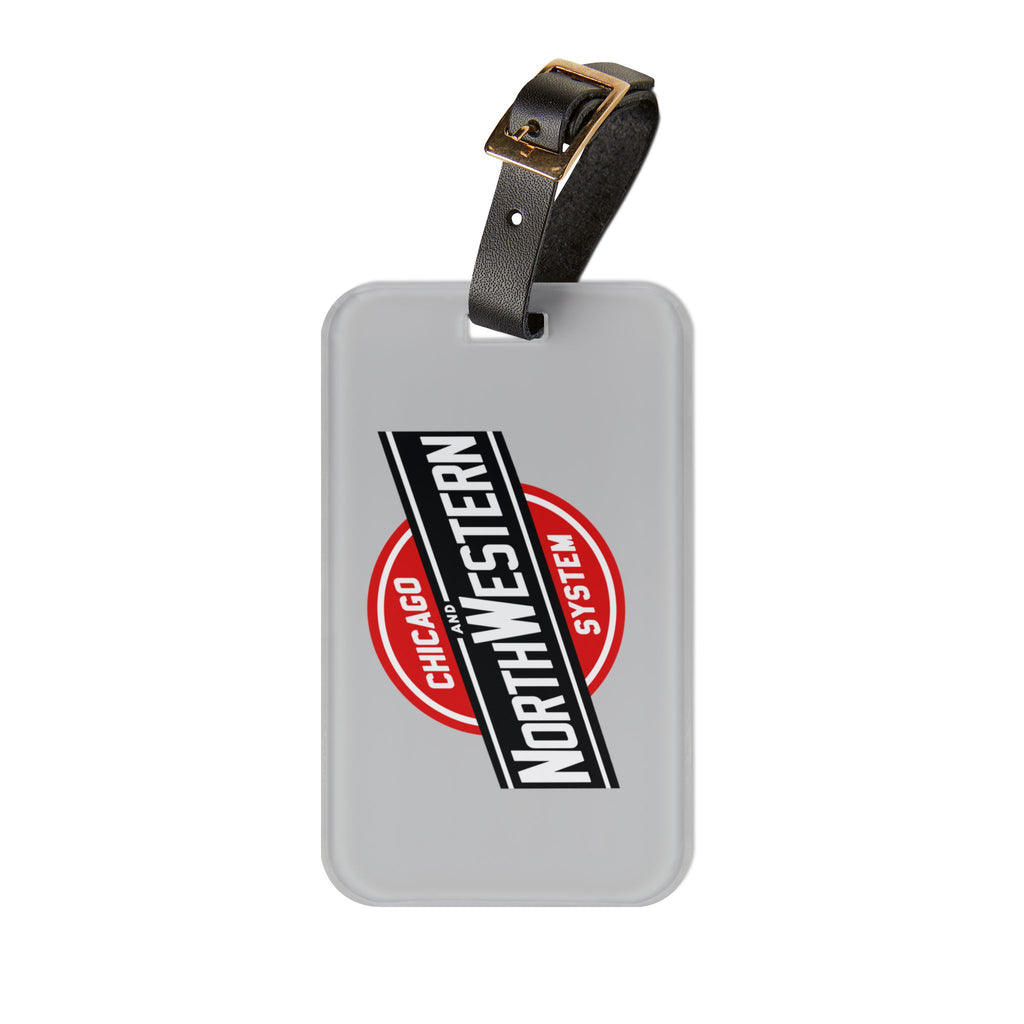 Chicago and North Western Railway Luggage Tag