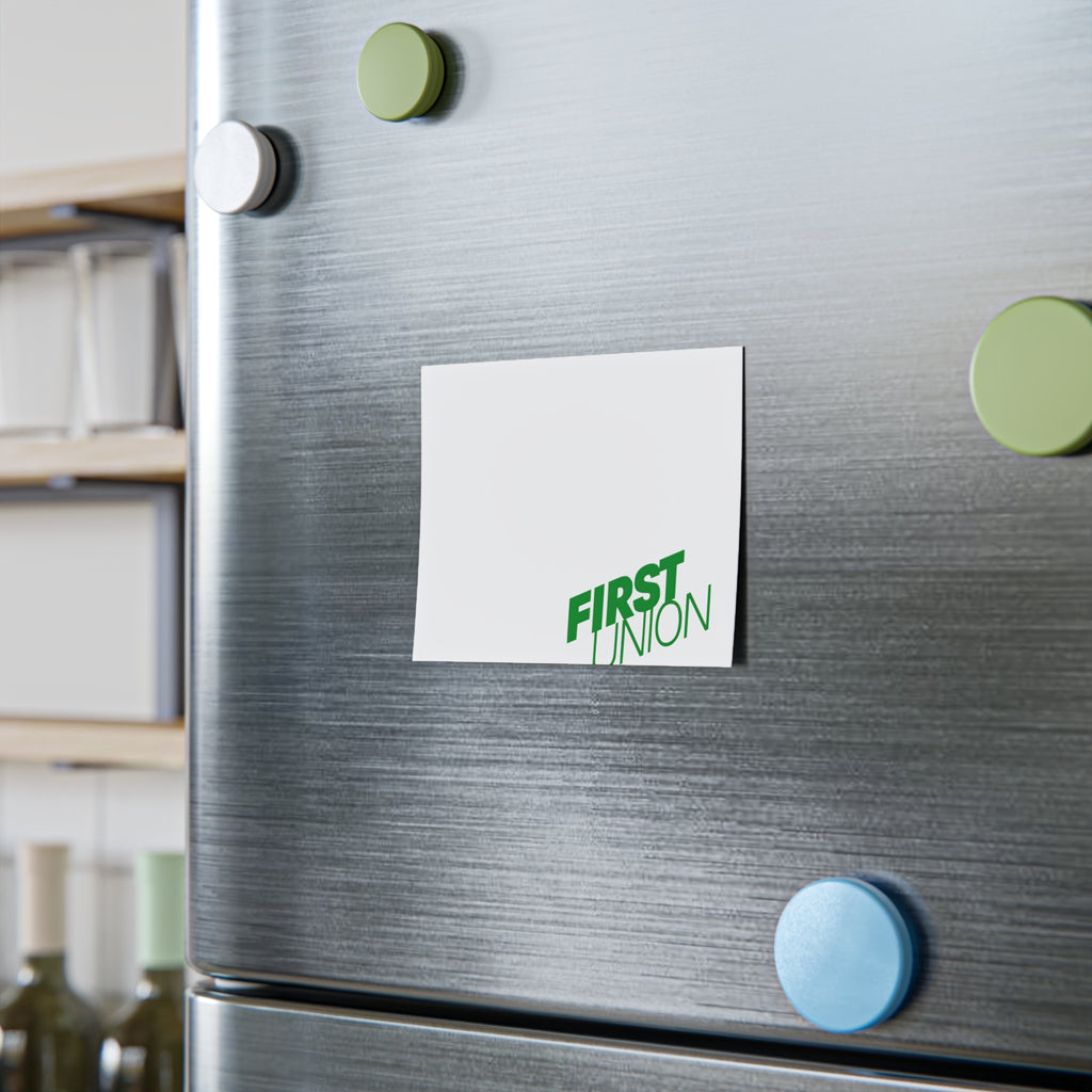 First Union Sticky Post-it Note Pad