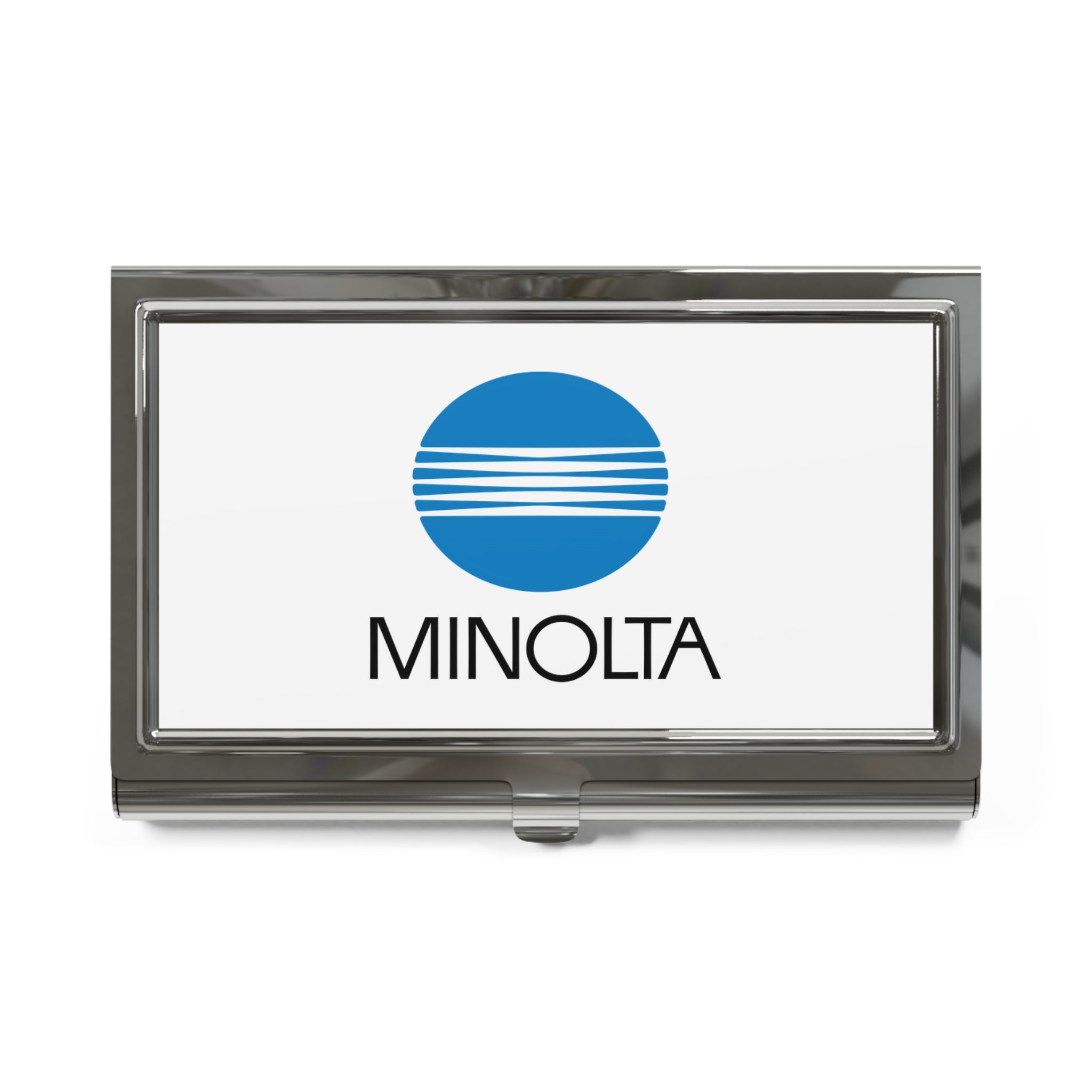 Minolta Metal Business Card Holder