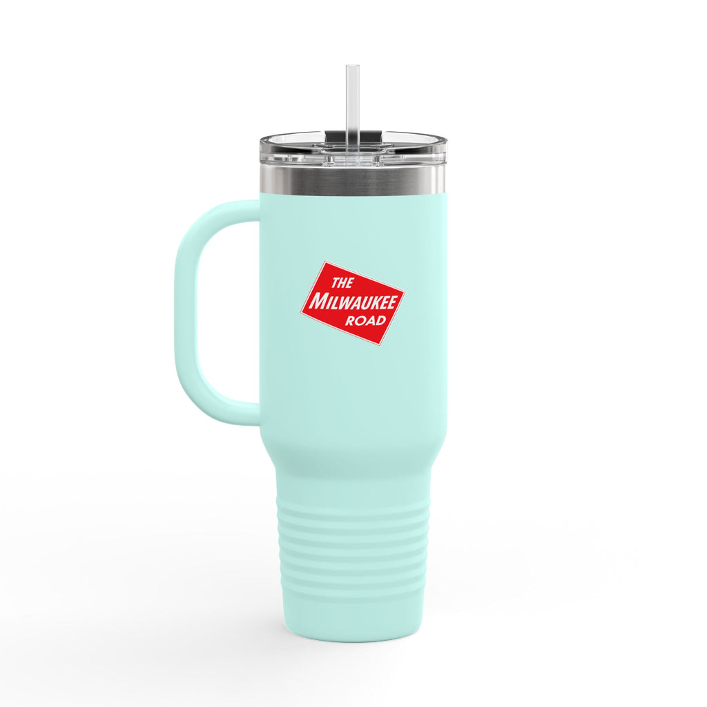 Chicago Milwaukee St. Paul and Pacific Railroad 40oz Insulated Travel Mug Stainless Tumbler