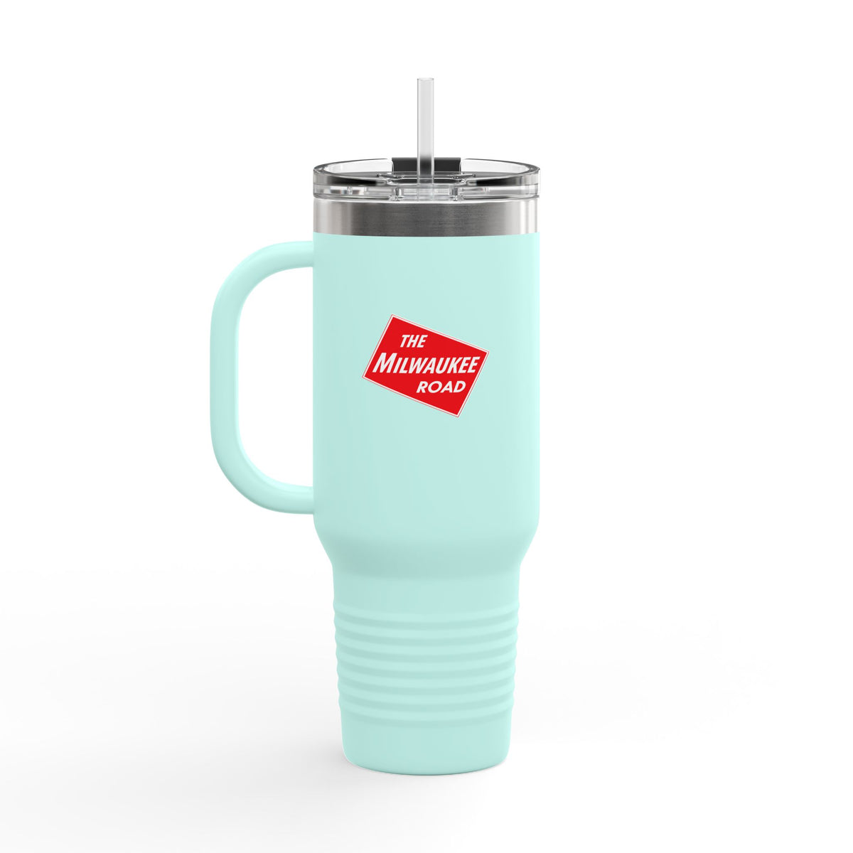 Chicago Milwaukee St. Paul and Pacific Railroad 40oz Insulated Travel Mug Stainless Tumbler