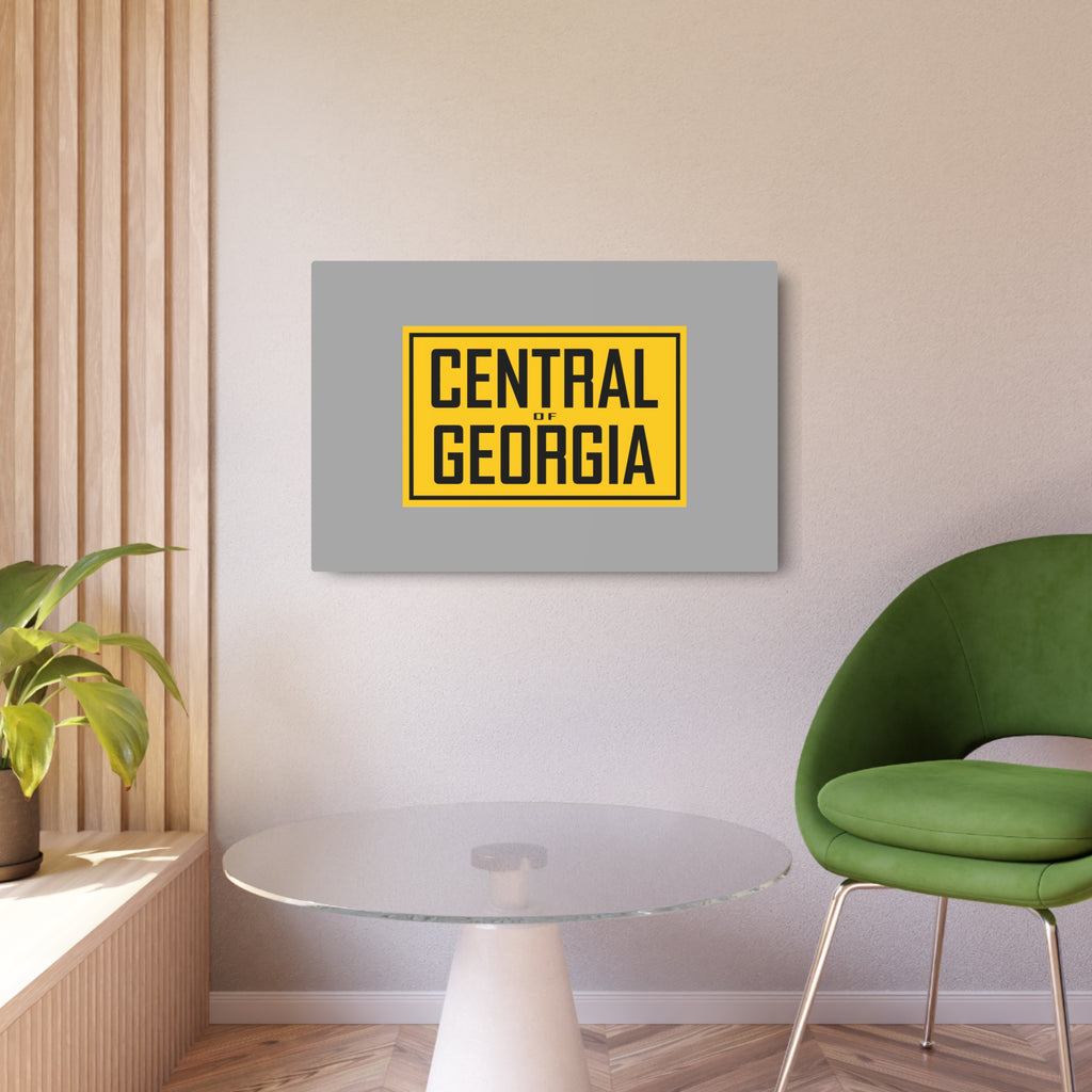 Central of Georgia Railway Metal Sign