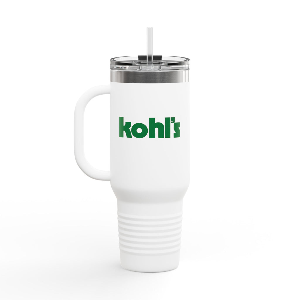 Kohl's Food Stores 40oz Insulated Travel Mug Stainless Tumbler