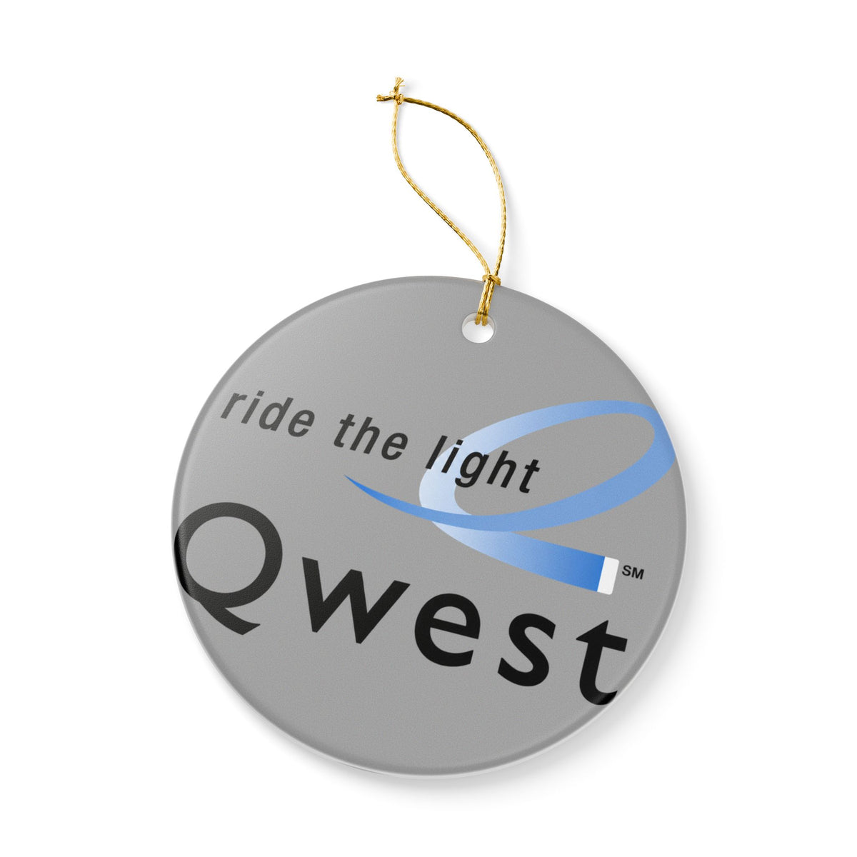 Qwest Ceramic Ornament