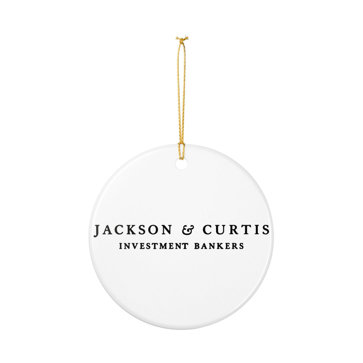 Jackson & Curtis Ceramic Ornament