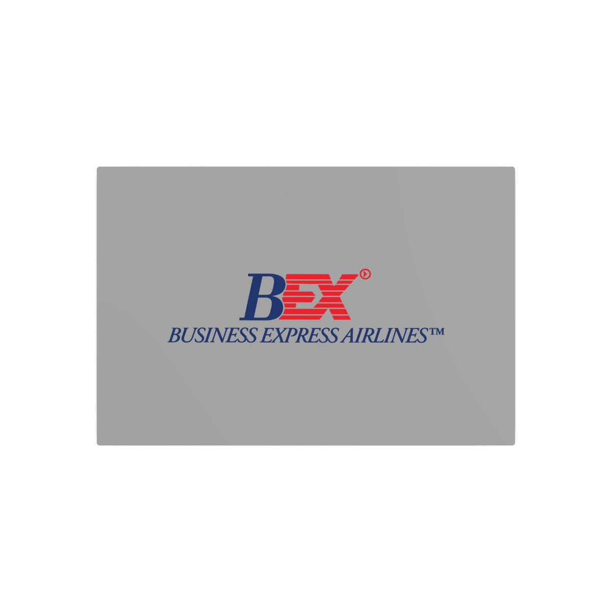 Business Express Airlines Metal Sign