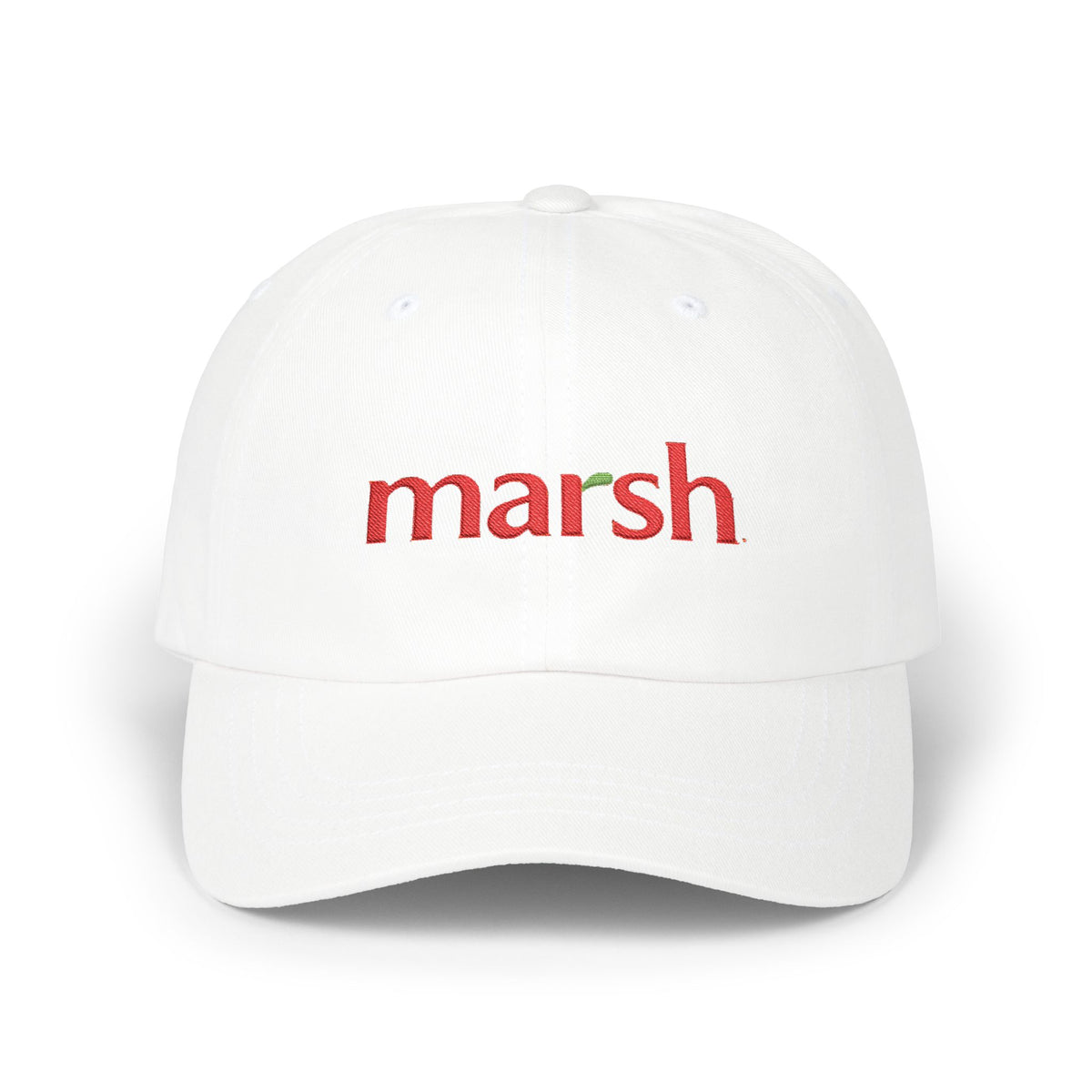 Marsh Supermarkets Embroidered Dad Cap Hat
