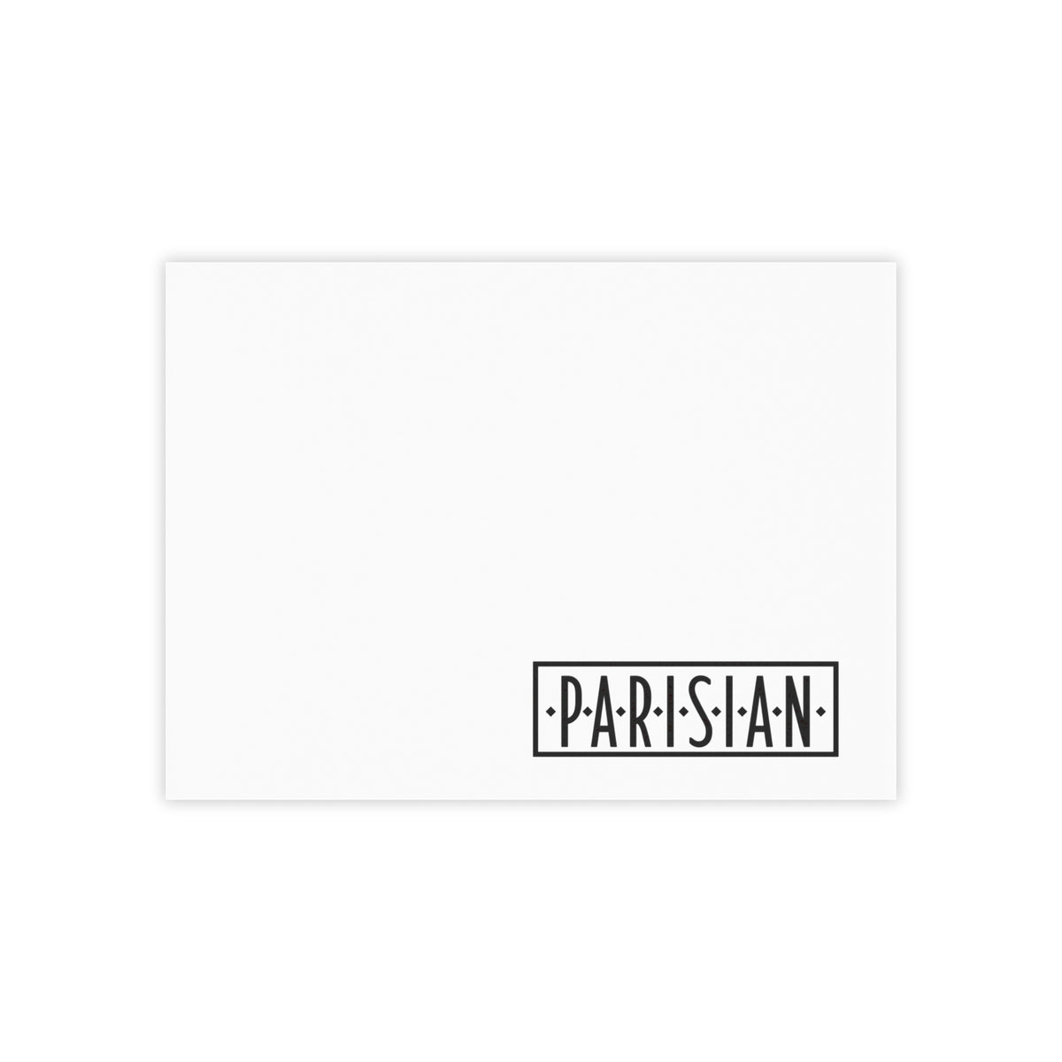 Parisian Sticky Post-it Note Pad