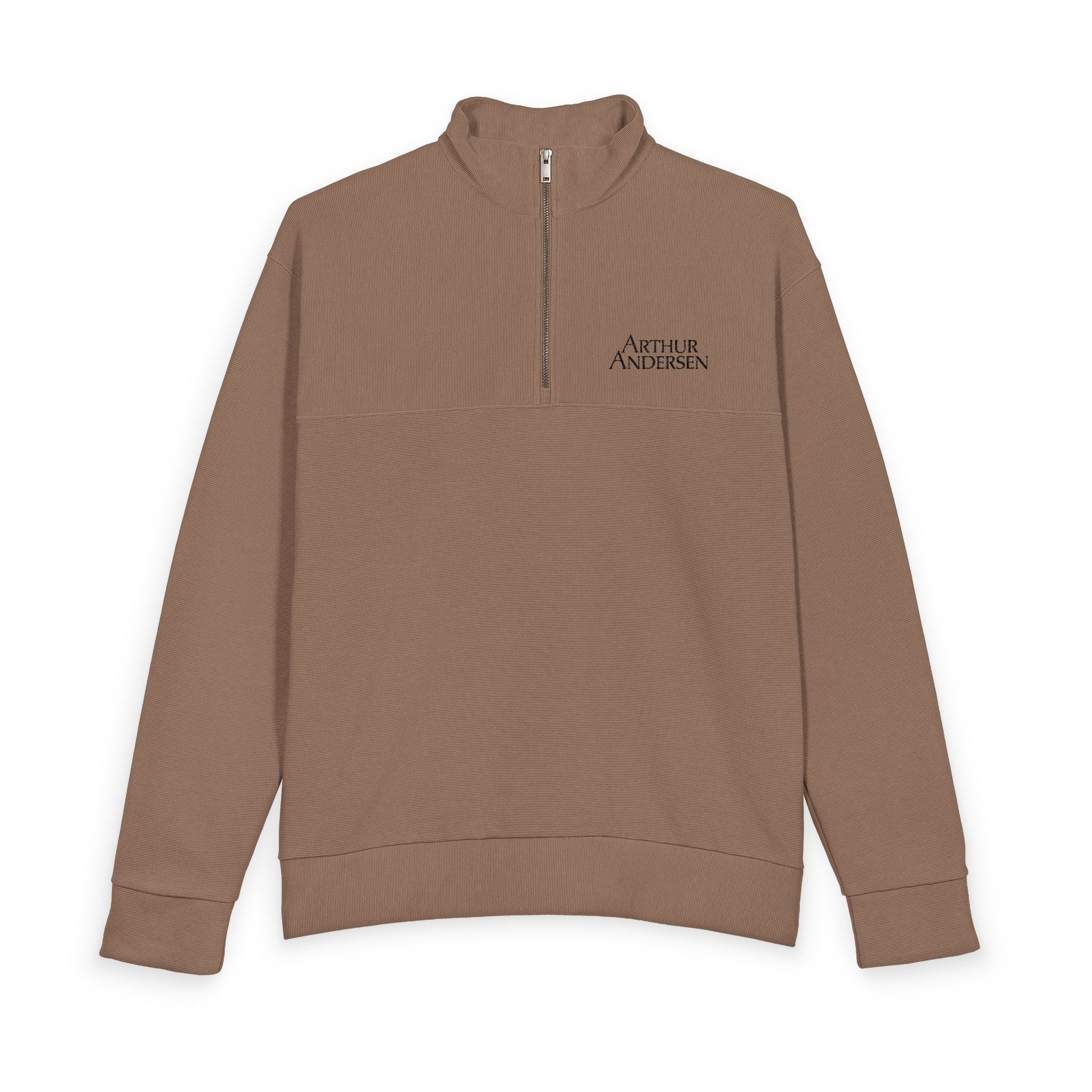 Arthur Andersen Heavy Knit Quarter-Zip Sweatshirt
