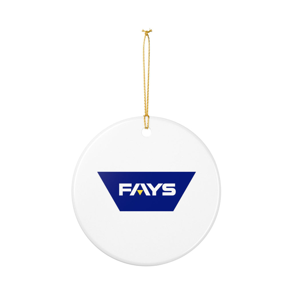 Fay's Drug Ceramic Ornament