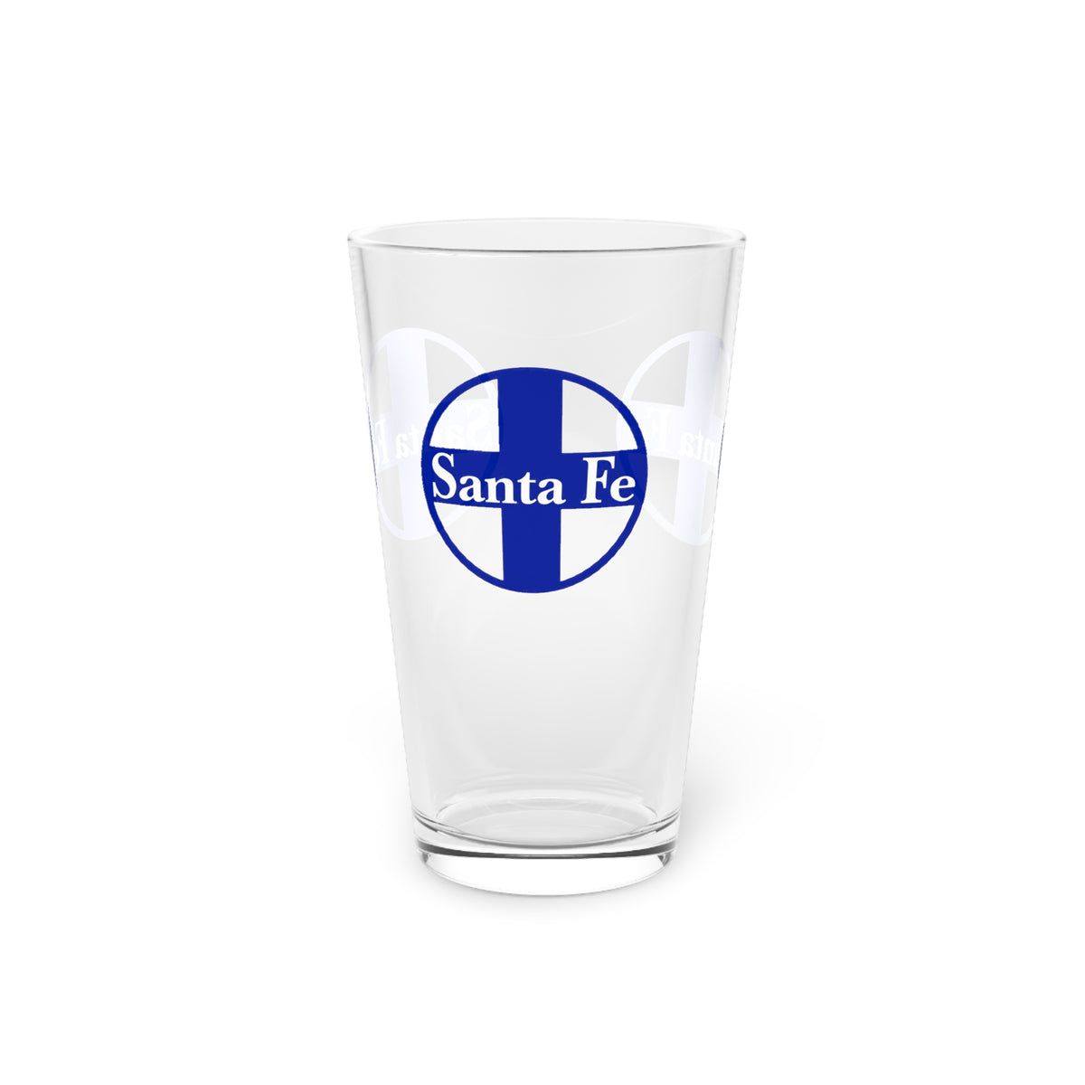 Atchison Topeka and Santa Fe Railway 16oz Pint Glass