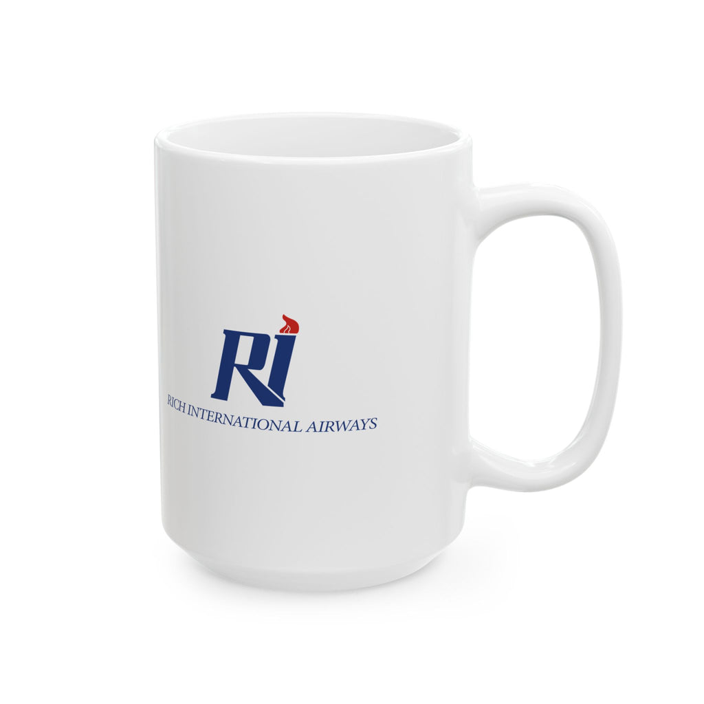 Rich International Airways Ceramic Coffee Mug