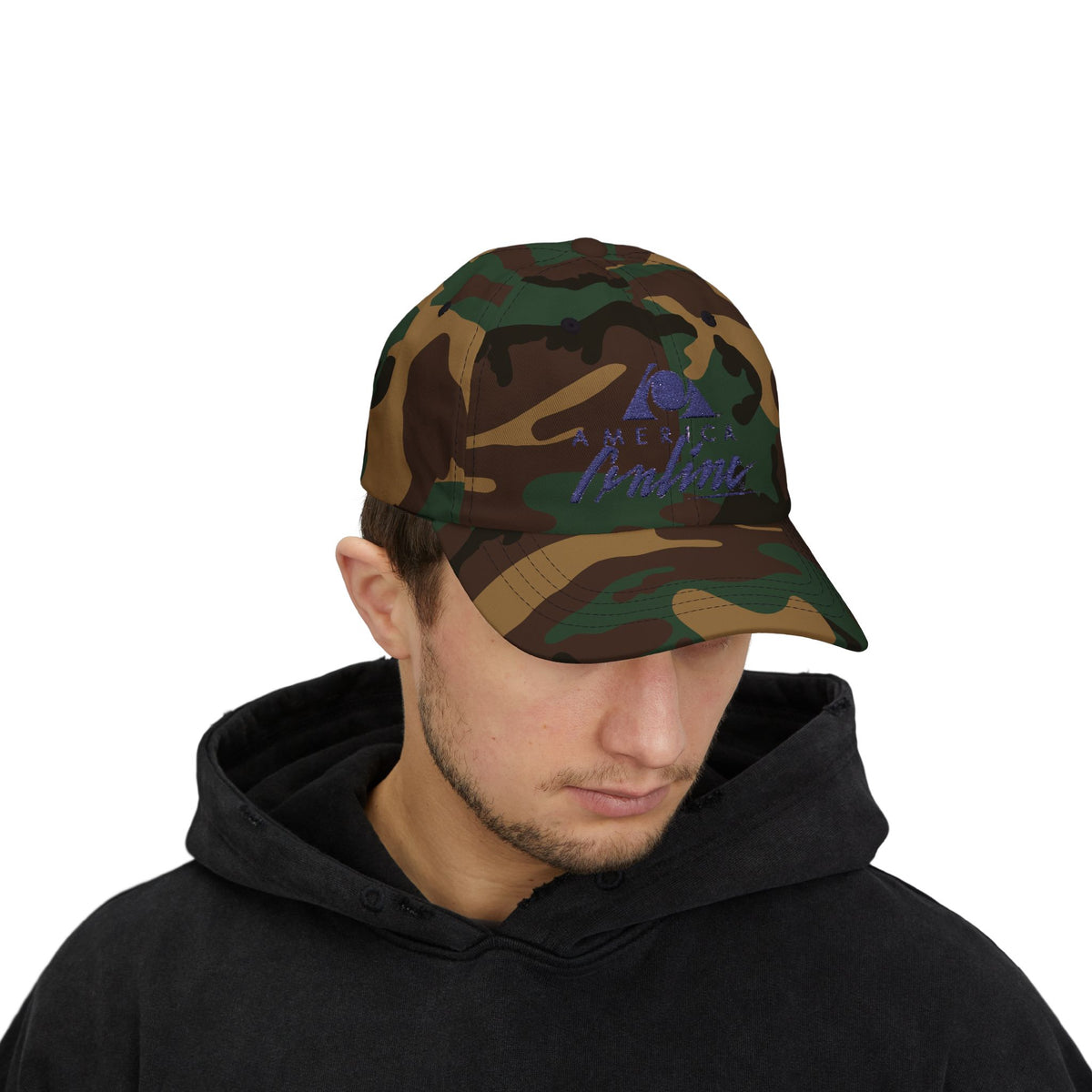America Online (AOL) Embroidered Dad Cap Hat