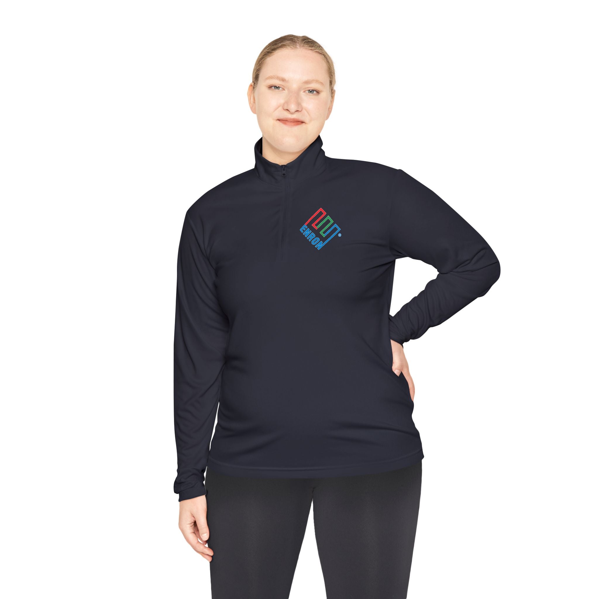 Enron Unisex Quarter Zip Pullover