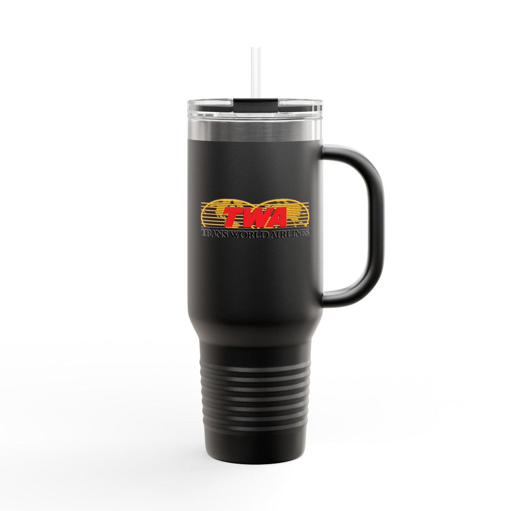 Trans World Airlines (TWA) 40oz Insulated Travel Mug Stainless Tumbler
