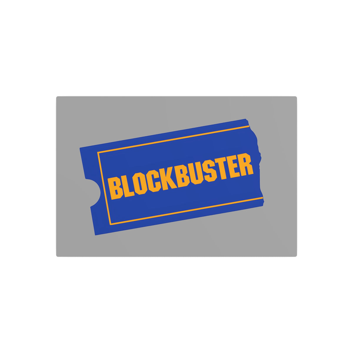 Blockbuster Video Metal Sign