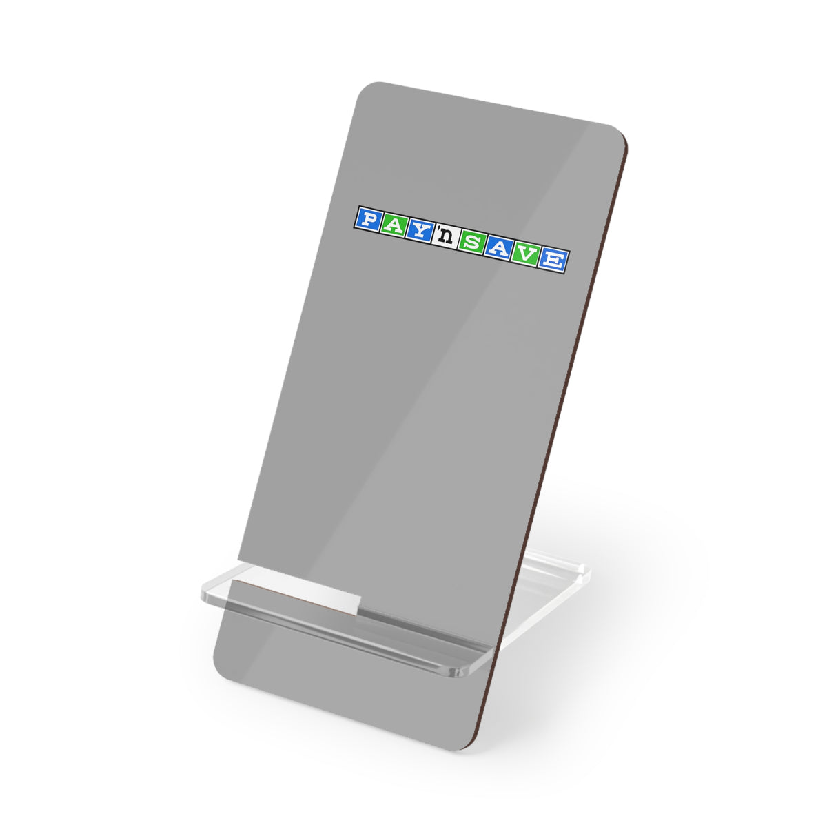 Pay 'n Save Foldable Mobile Phone Display Stand
