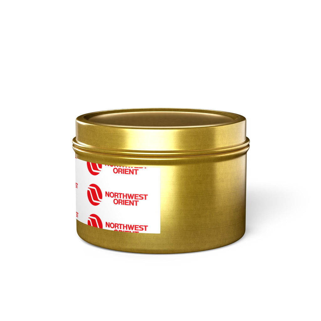 Northwest Orient Airlines Tin Candle