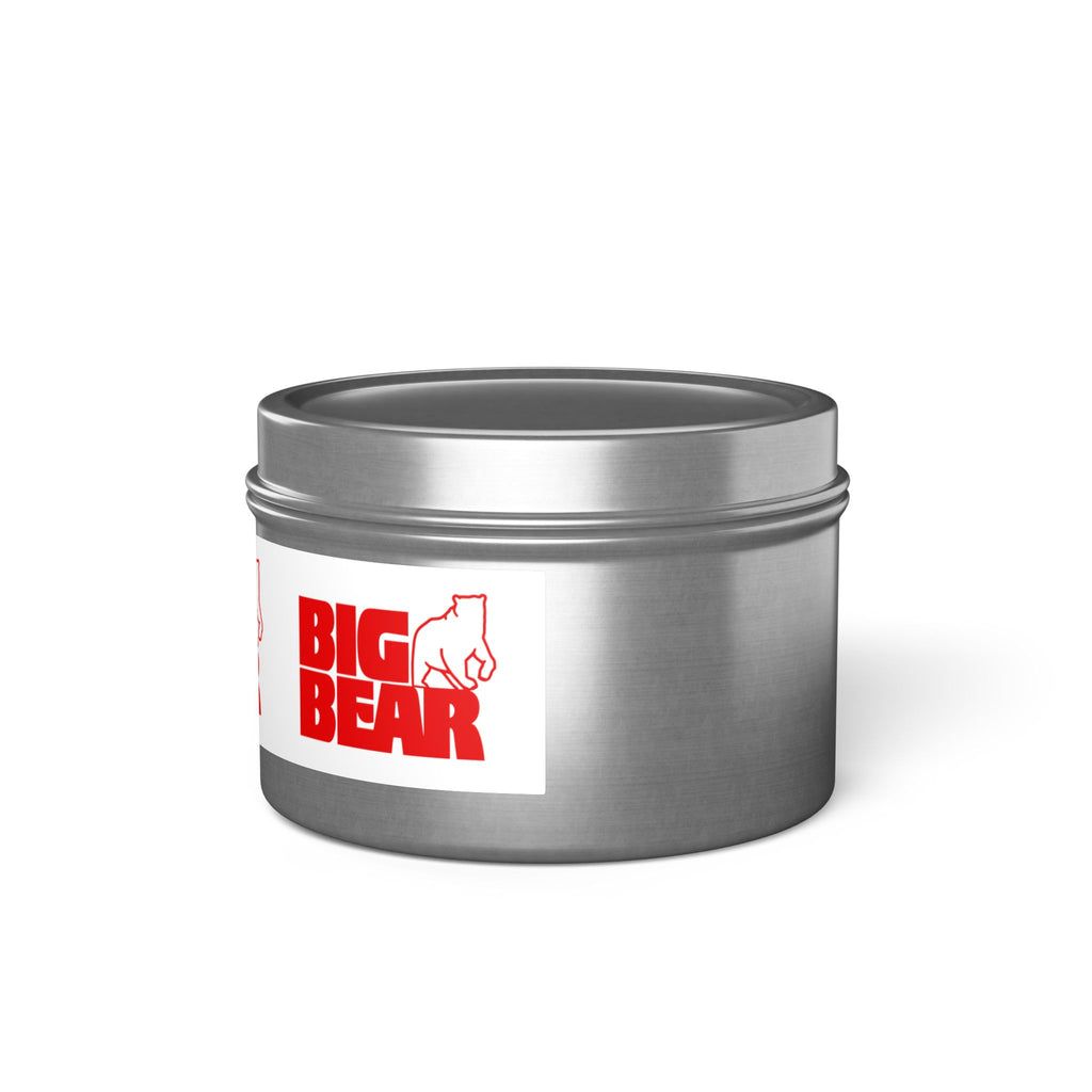 Big Bear Stores Tin Candle