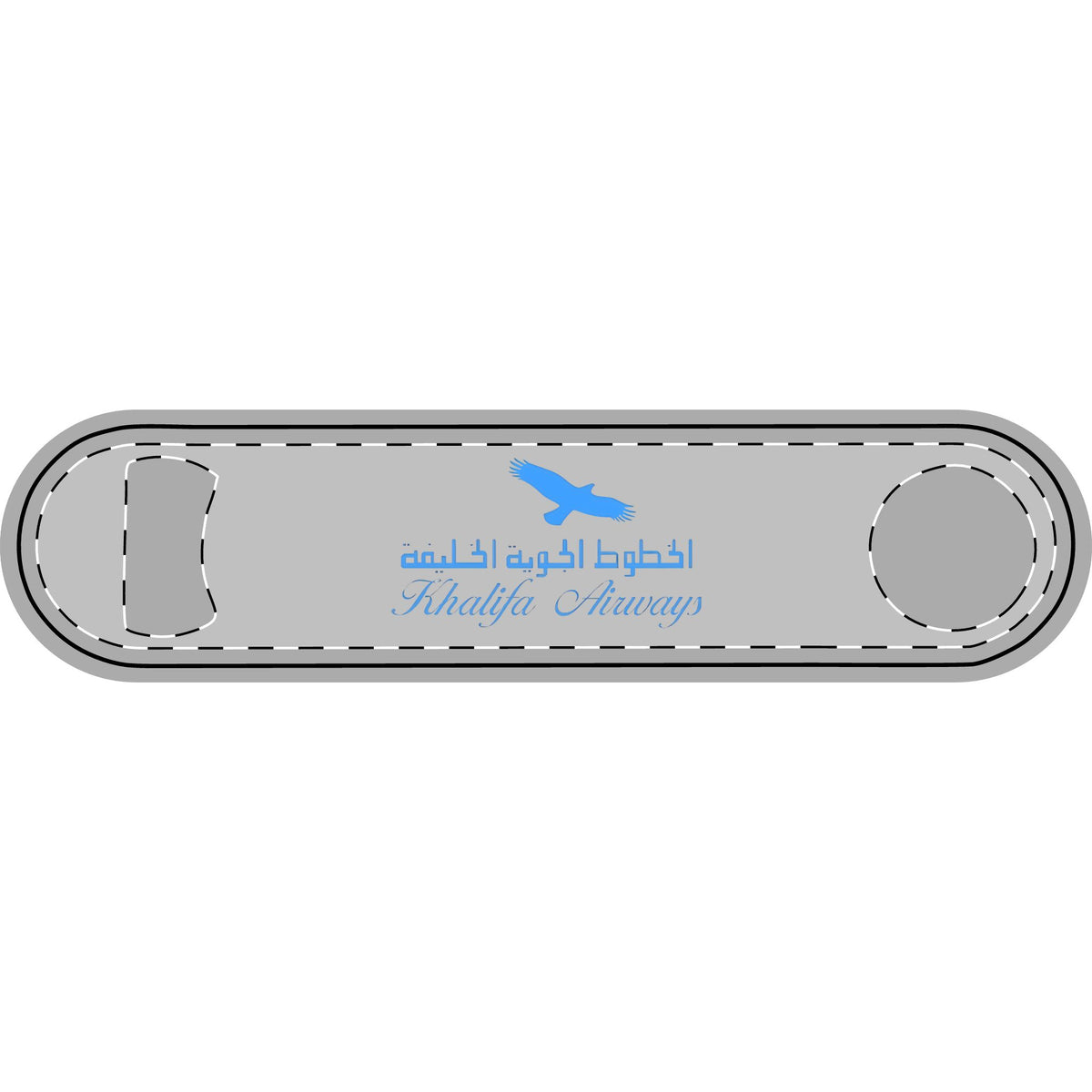 Khalifa Airways Metal Bottle Opener