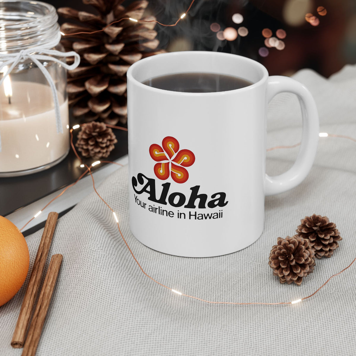 Aloha Airlines Ceramic Coffee Mug