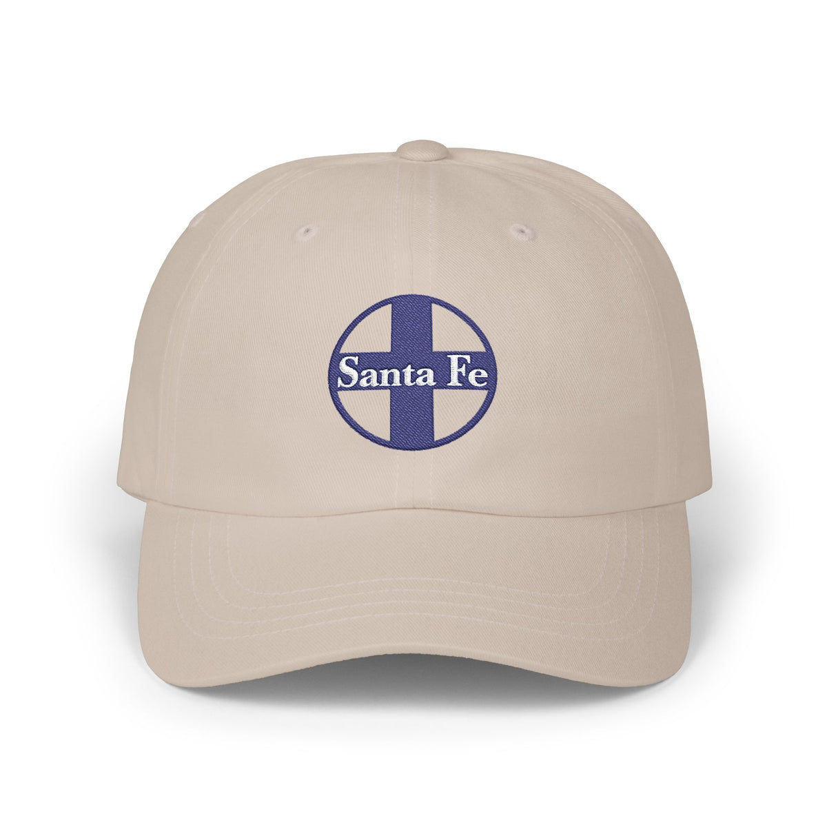 Atchison Topeka and Santa Fe Railway Embroidered Dad Cap Hat