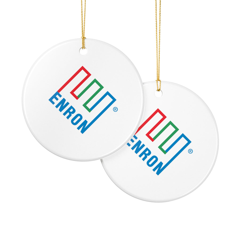 Enron Ceramic Ornament