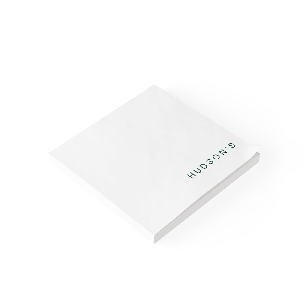 Hudson's Sticky Post-it Note Pad