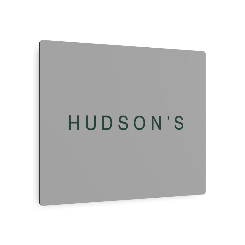 Hudson's Metal Sign