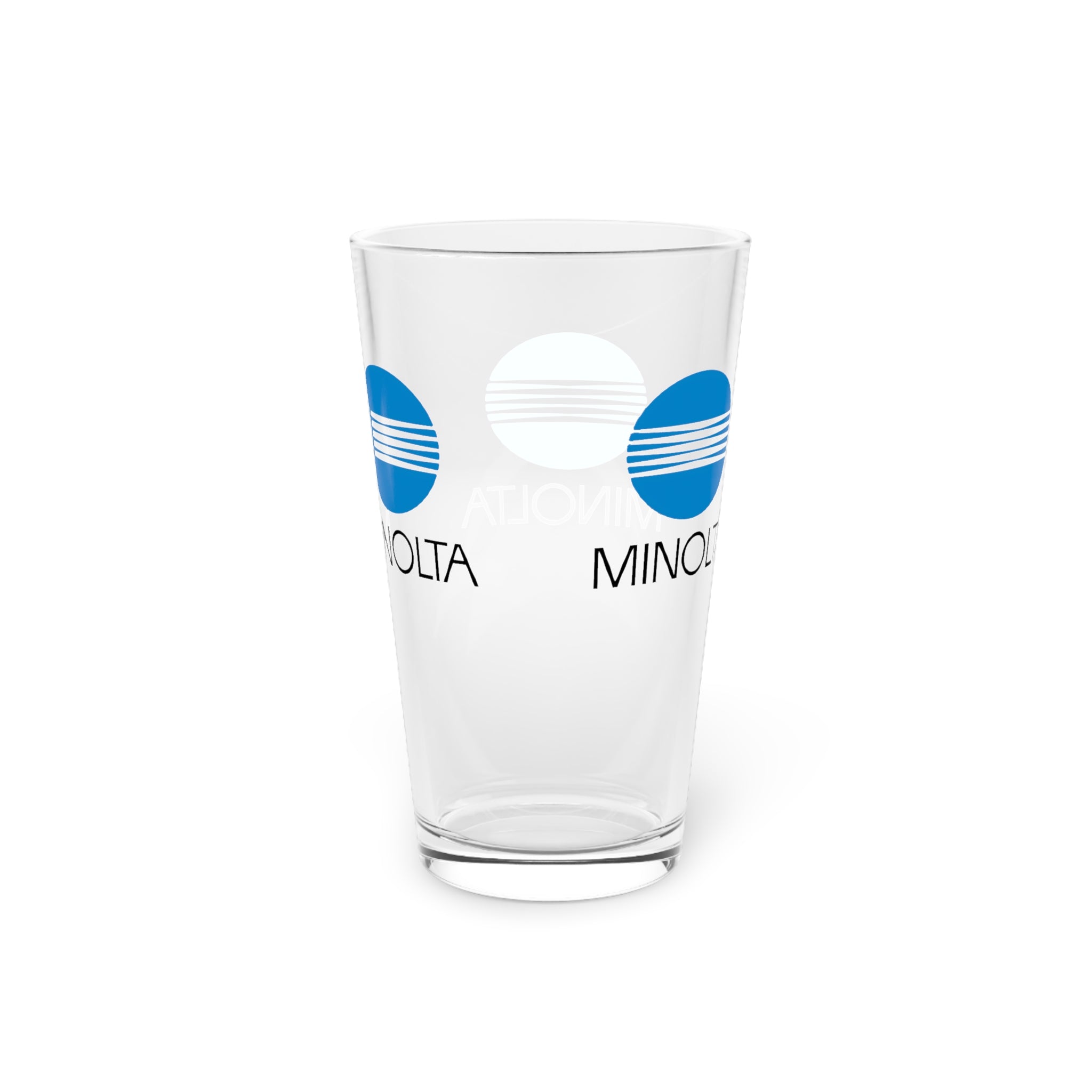 Minolta 16oz Pint Glass