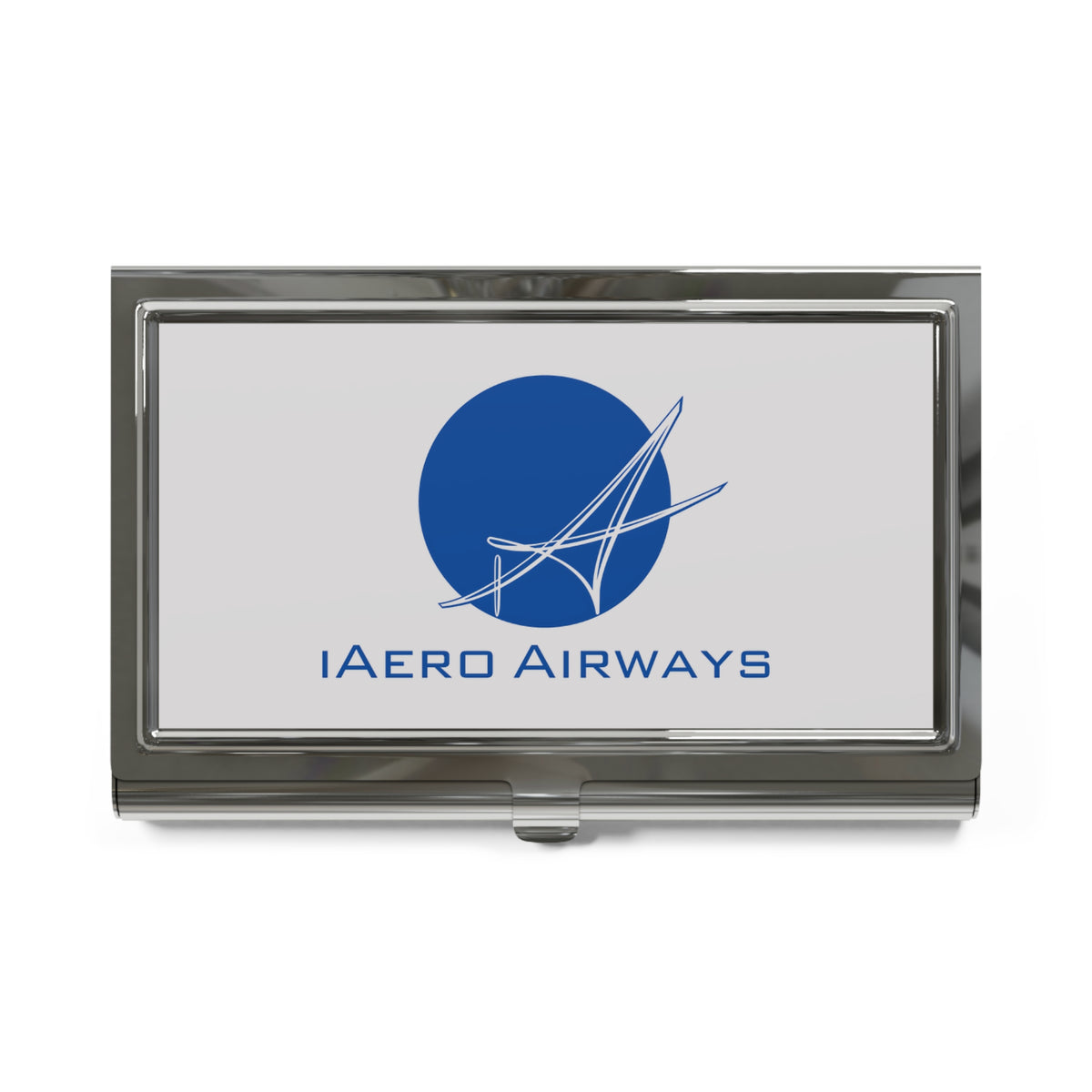 iAero Airways Metal Business Card Holder