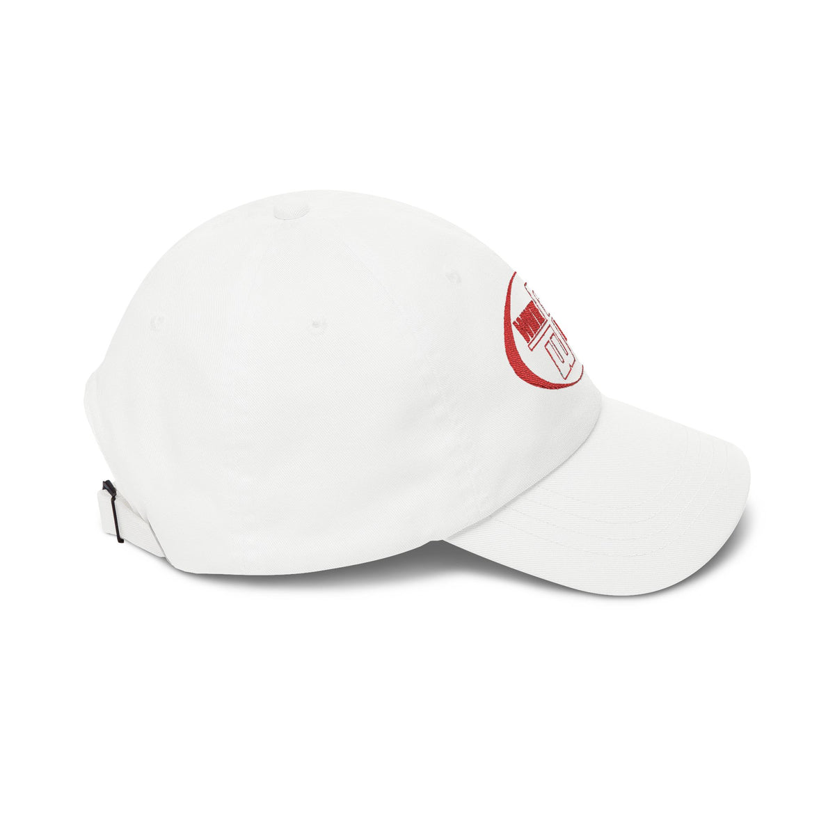 White Front Embroidered Dad Cap Hat