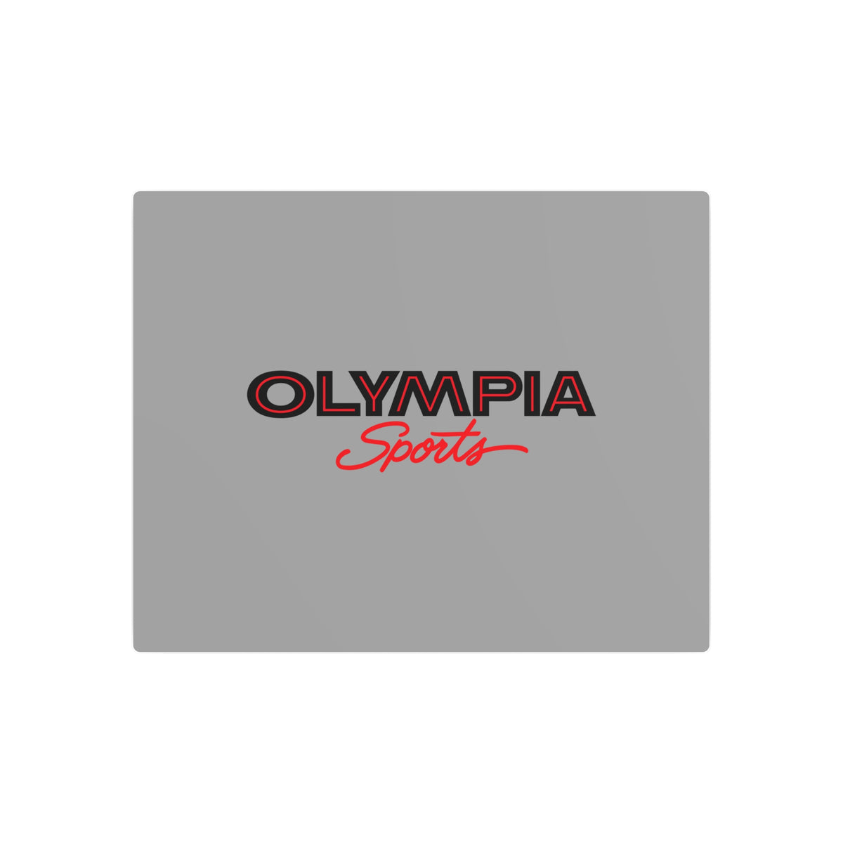 Olympia Sports Metal Sign