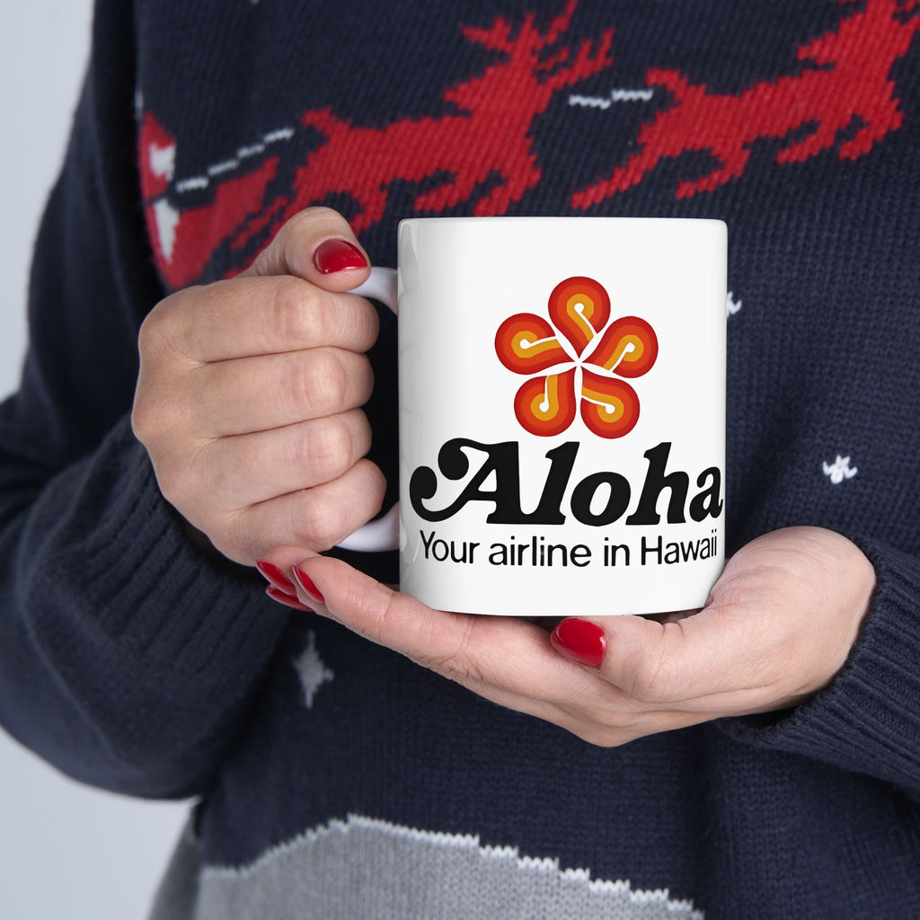 Aloha Airlines Ceramic Coffee Mug