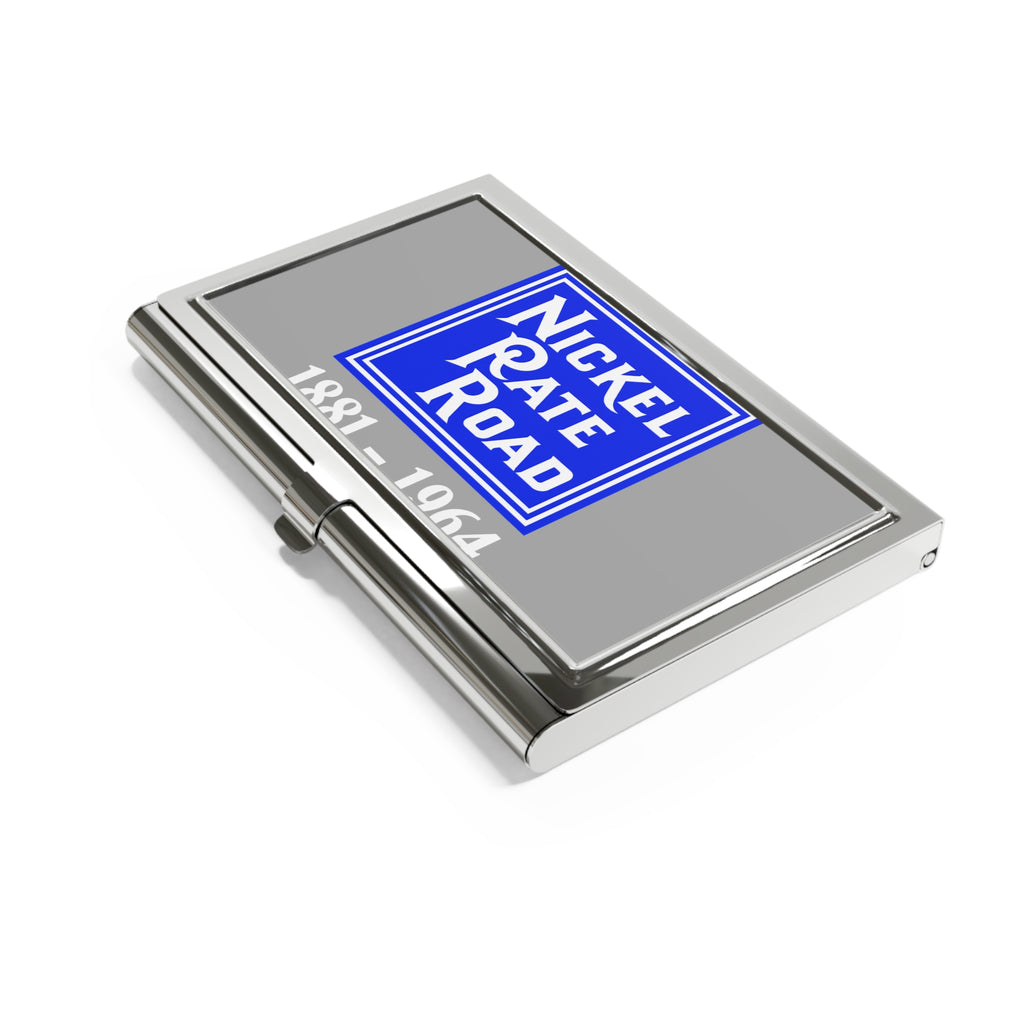 New York, Chicago and St. Louis Railroad Metal Business Card Holder