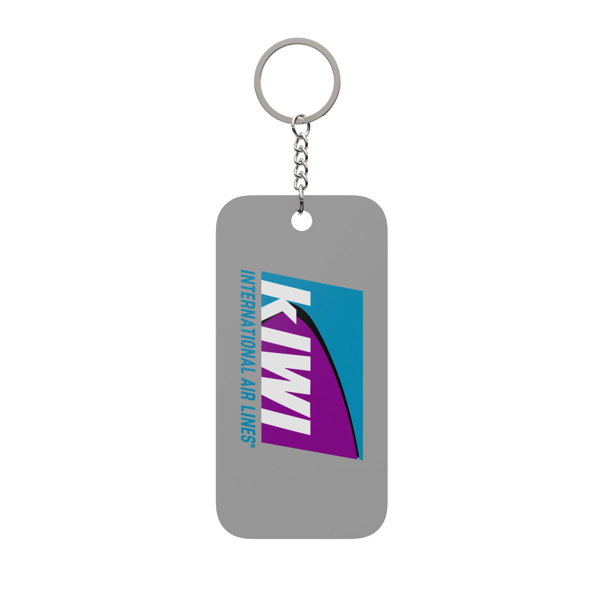 Kiwi International Air Lines Double-Sided Keychain Charm