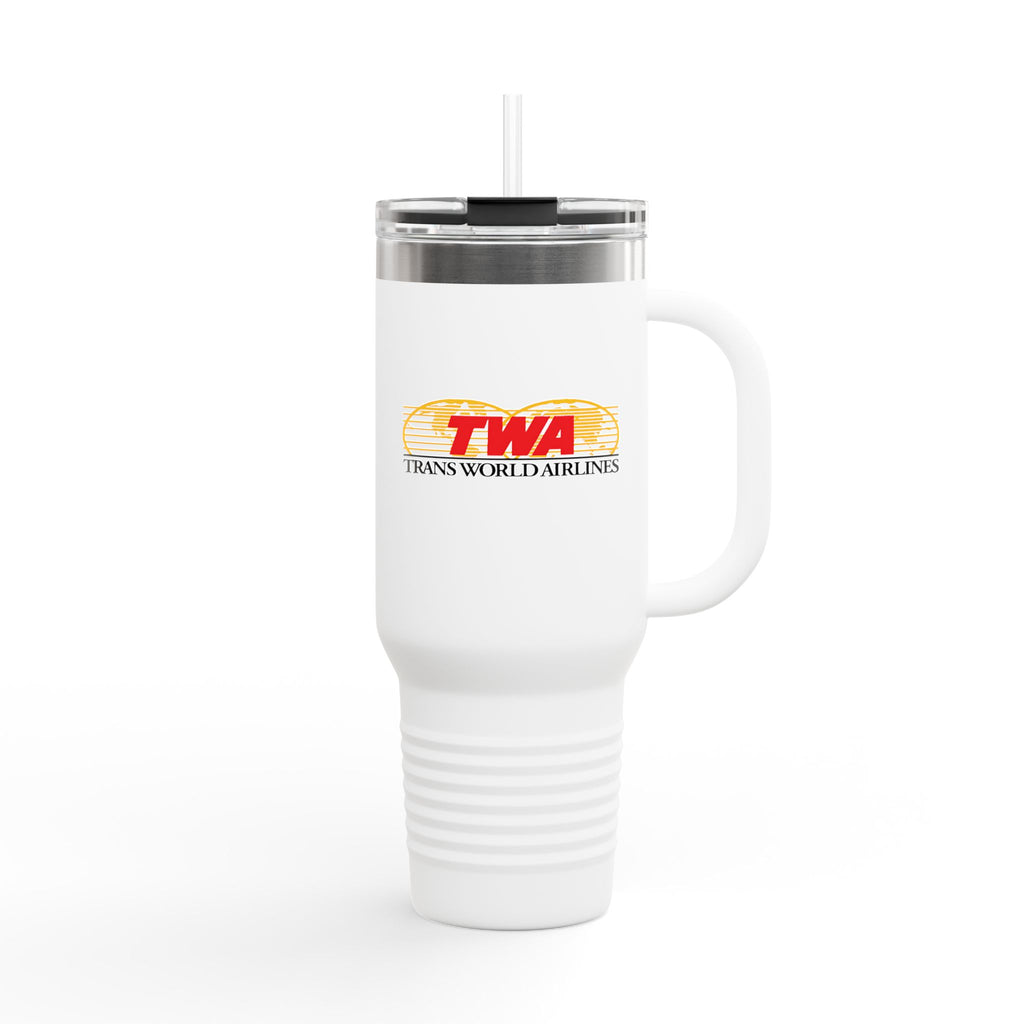 Trans World Airlines (TWA) 40oz Insulated Travel Mug Stainless Tumbler