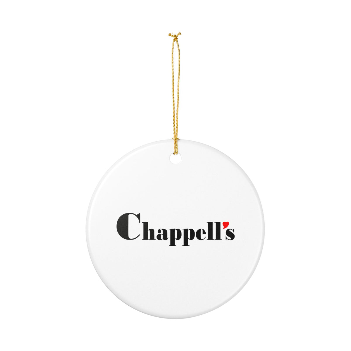 Chappell's Ceramic Ornament