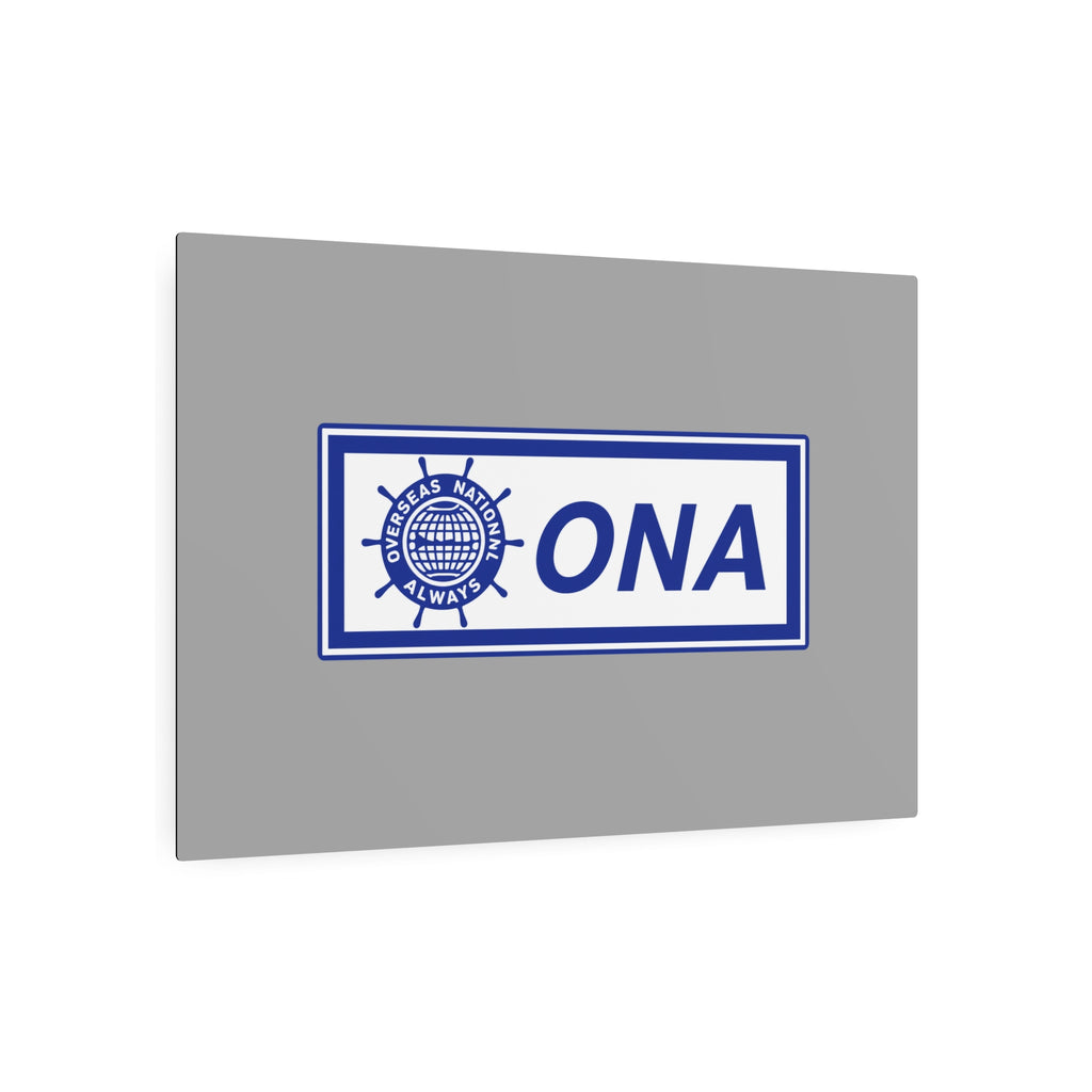 Overseas National Airways Metal Sign