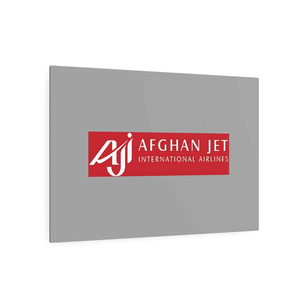 Afghan Jet International Airlines Metal Sign