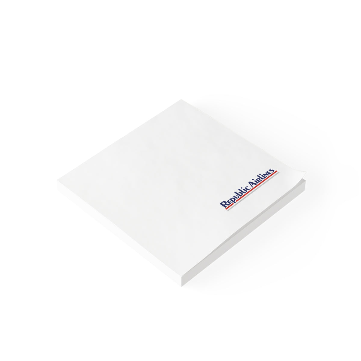 Republic Airlines Sticky Post-it Note Pad