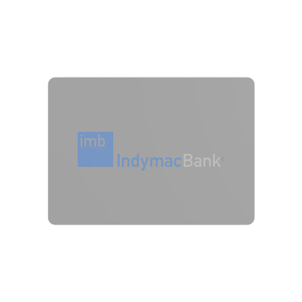 IndyMac Bank Metal Sign