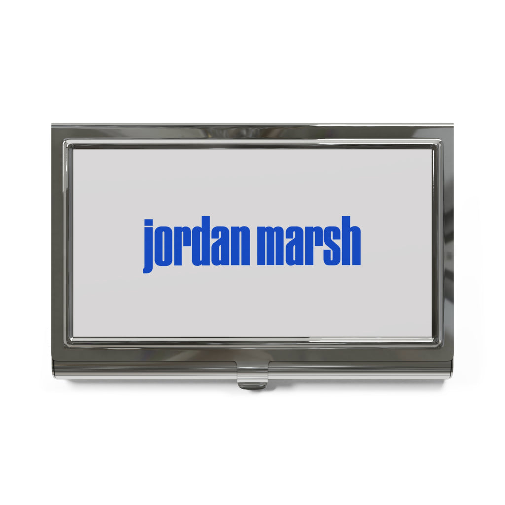 Jordan Marsh Metal Business Card Holder