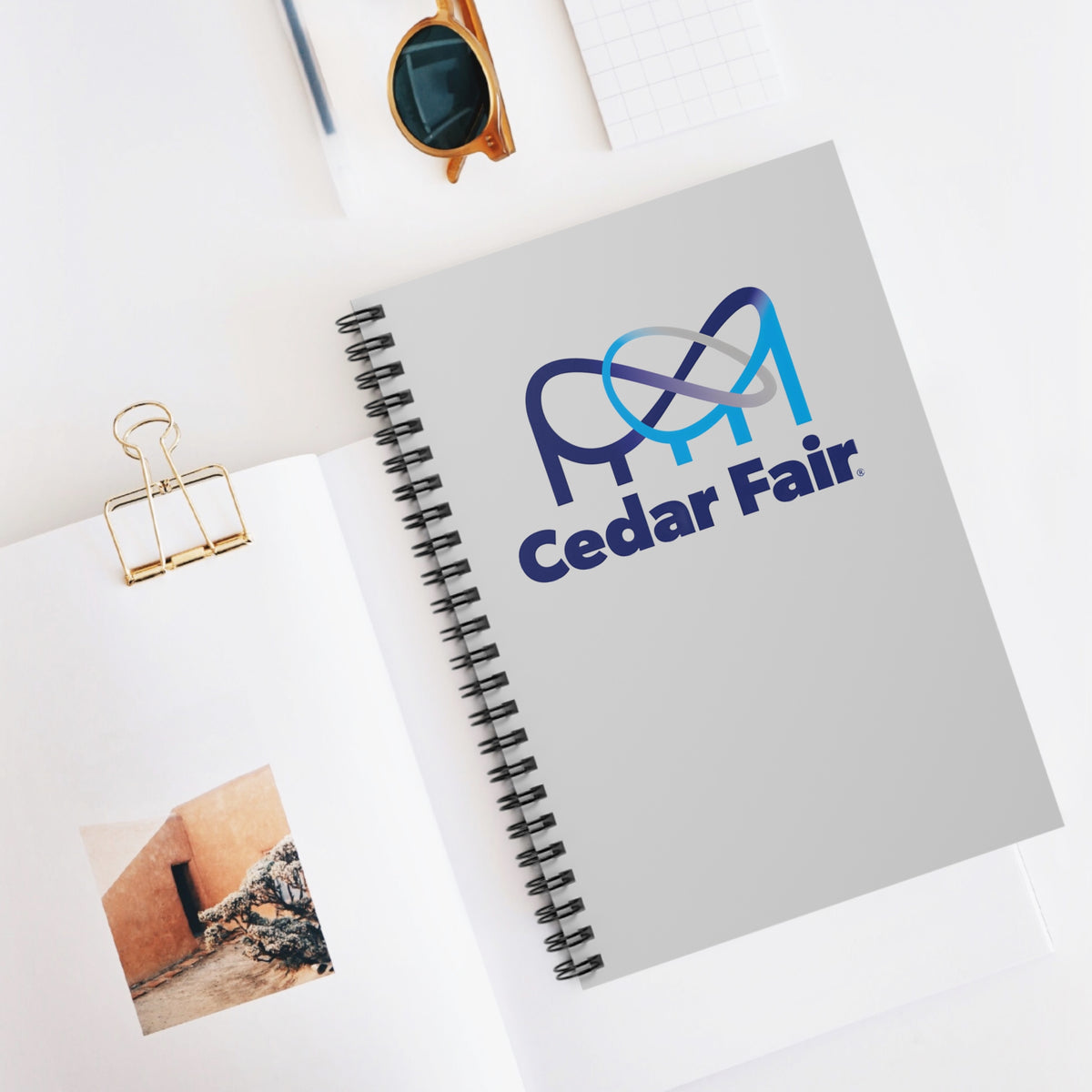 Cedar Fair Spiral Notebook